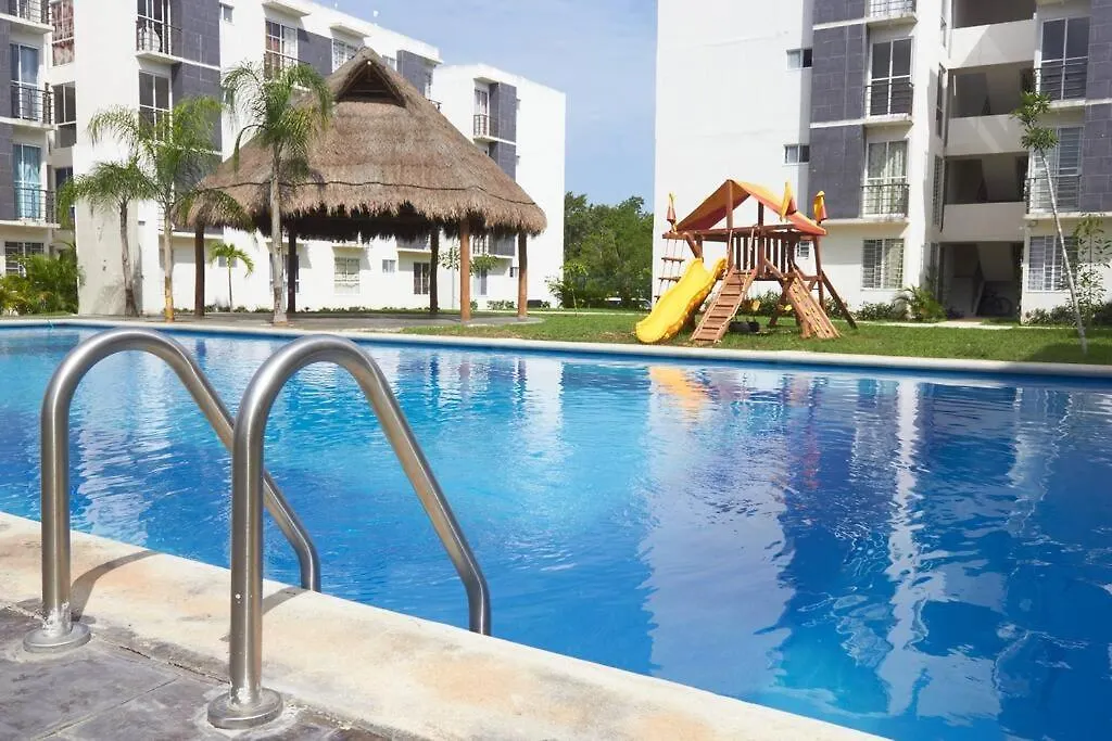 Departamento Tropical En Playa Del Carmen Διαμέρισμα 0*,